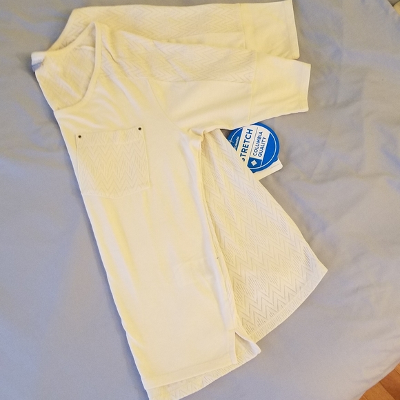 NWT Columbia 'Crestview Pullover' short sleeve top - Picture 4 of 6